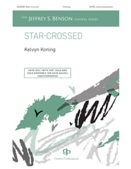 Star-Crossed SATB choral sheet music cover Thumbnail